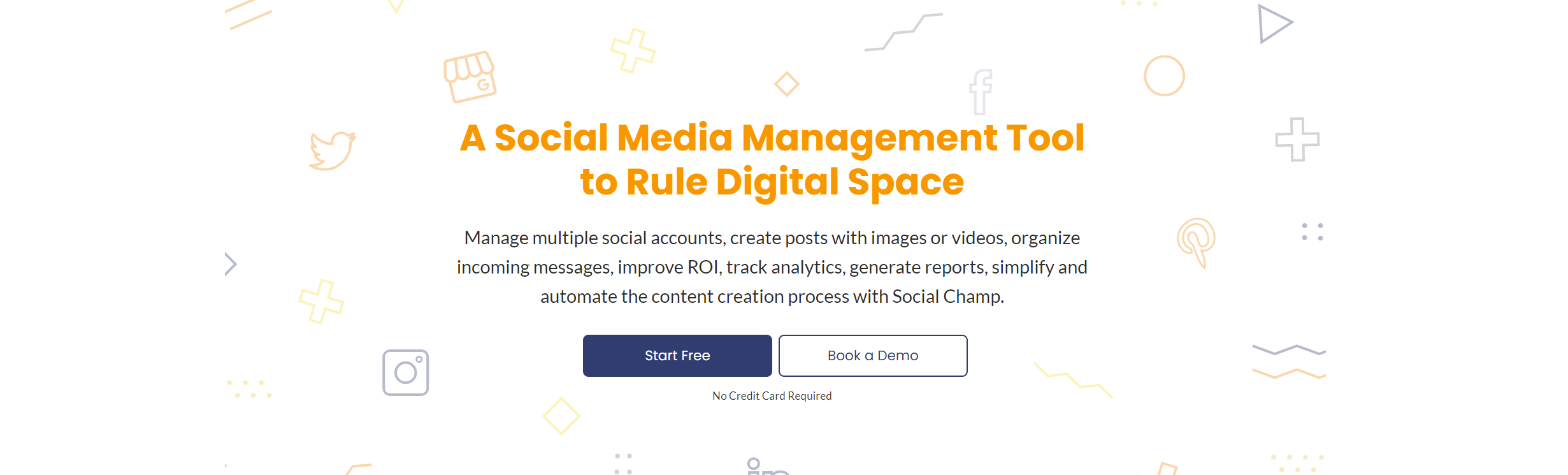 social media management tool, social champ