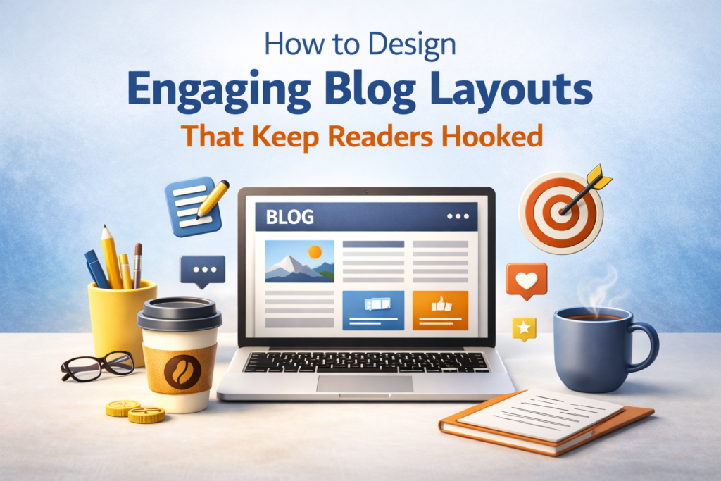 blog layout design
