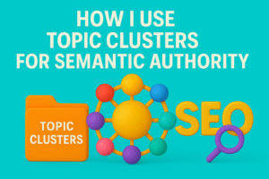 topic clusters for semantic authority