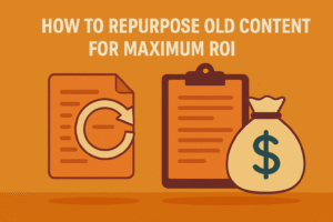 Repurpose content for seo