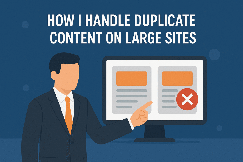 Handle Duplicate Content