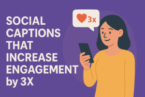 social media caption strategy