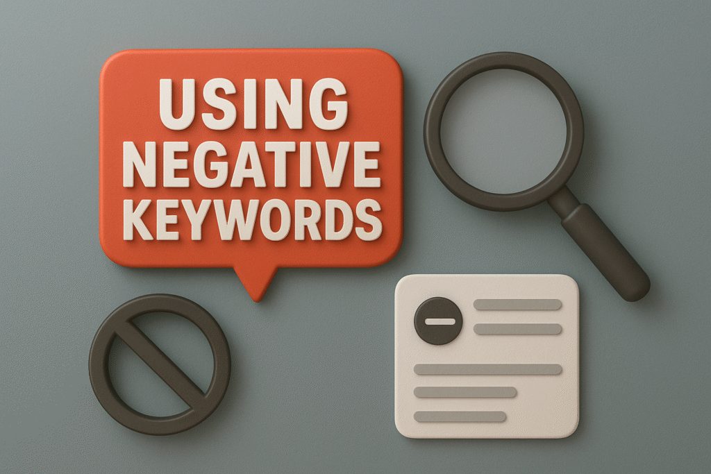 Using Negative Keywords